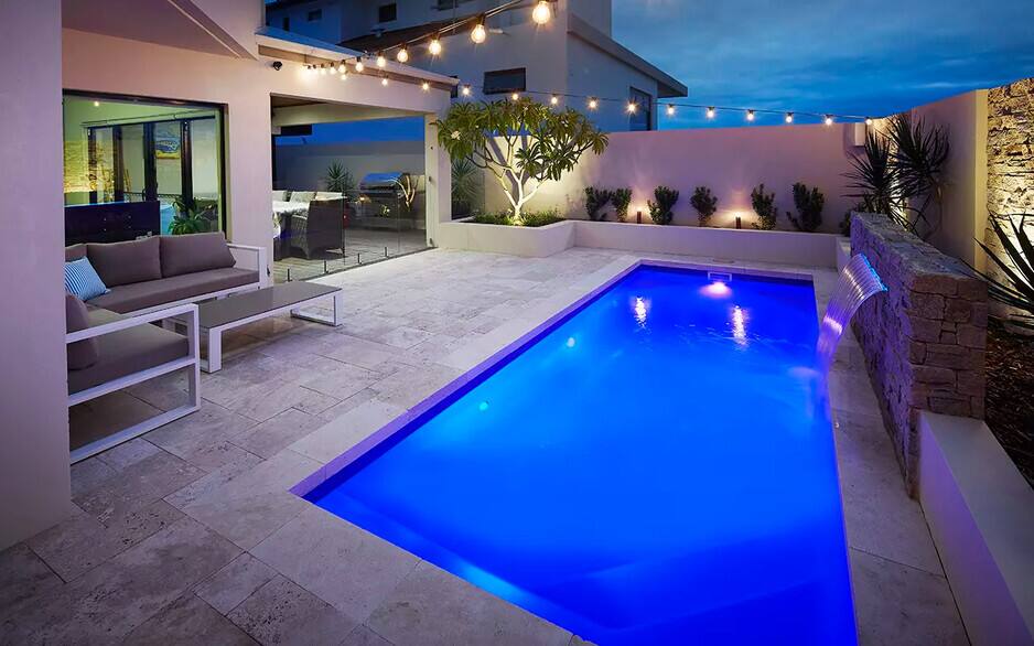 DIY concrete pool
